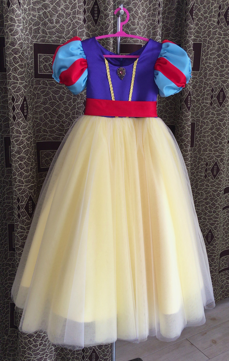 白雪姫の子供ドレスを制作しましたⅠ。(MM)｜オーダーメイドドレスの