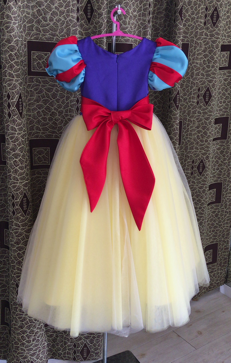 白雪姫の子供ドレスを制作しましたⅠ。(MM)｜オーダーメイドドレスの 